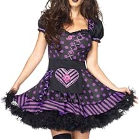 Leg Avenue Dark Dollie 2PC Womens Costume Size: Large - Picture 6 of 7